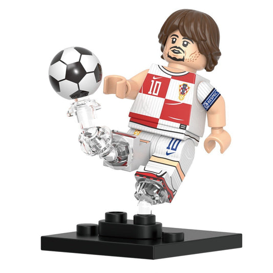 Luka Modri? (Croatia) Custom Football Player Minifigure