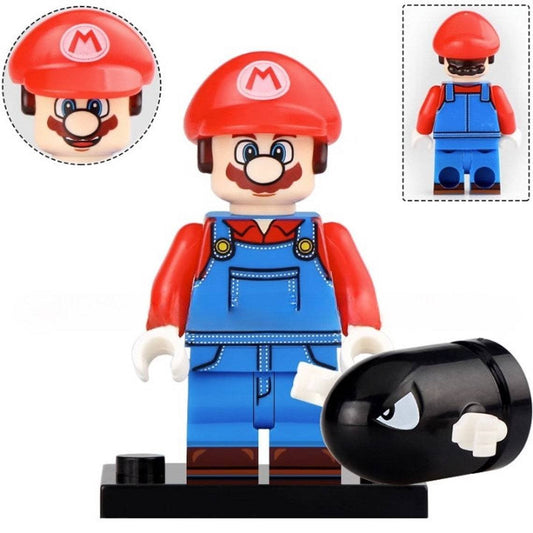 Mario from Super Mario Custom Minifigure