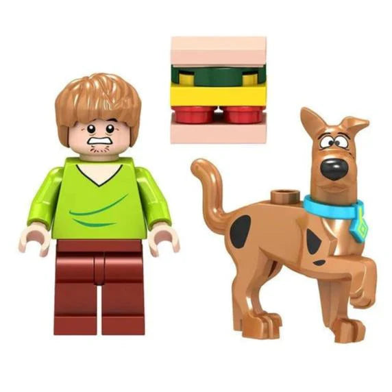 Shaggy and Scooby-Doo Custom Minifigure