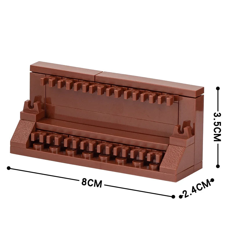 Weapon Rack Custom MOC Accessory Set