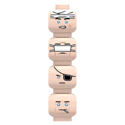 Minifigure Heads Custom Accessory