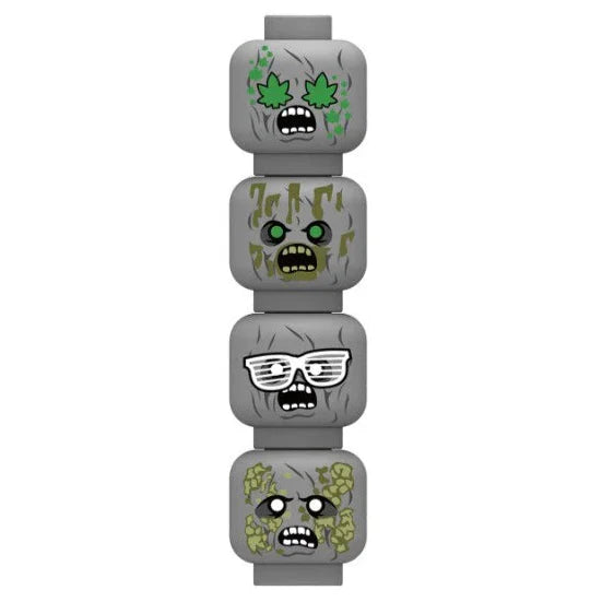 Zombie Minifigure Heads Custom Accessory
