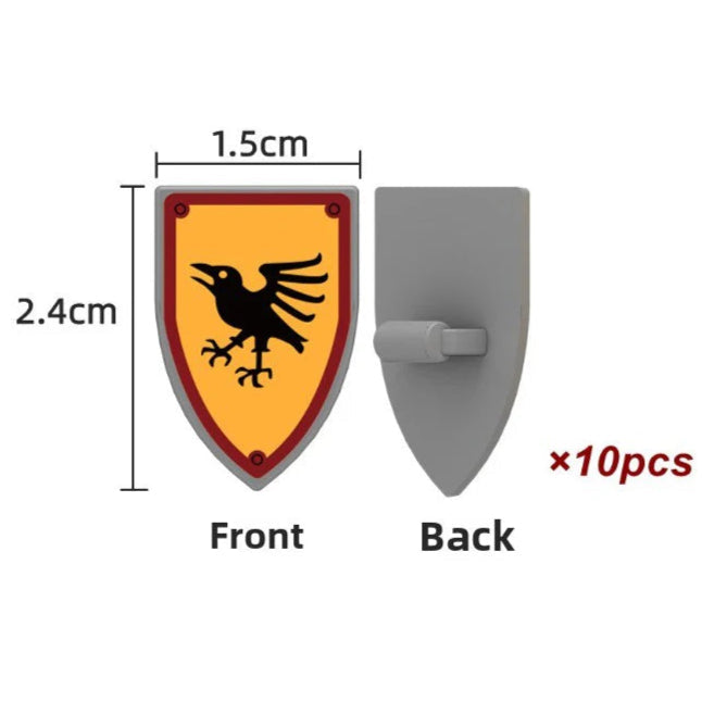 Medieval Army Shield Accessory Set