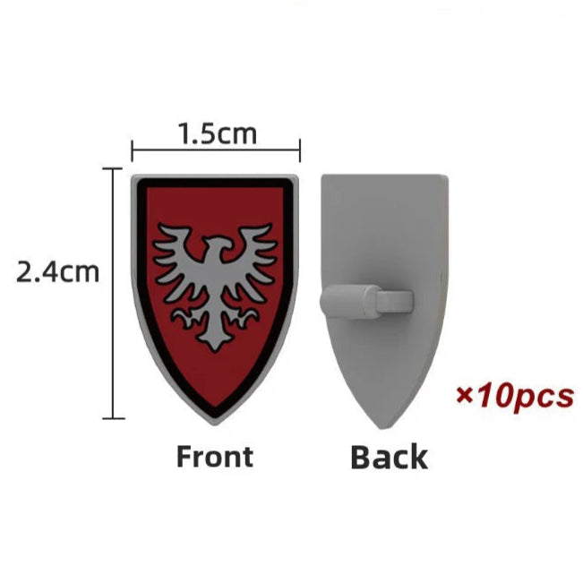 Medieval Army Shield Accessory Set