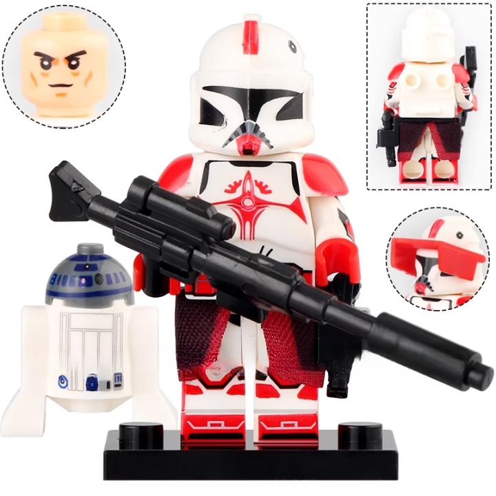 Commander Fox Custom Star Wars Minifigure