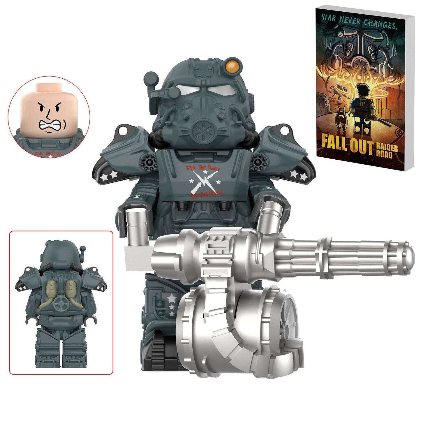 T-60 Power Armor (Minutemen) Custom Fallout Minifigure