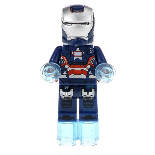 Iron Patriot Iron Man Custom Marvel Superhero Minifigure
