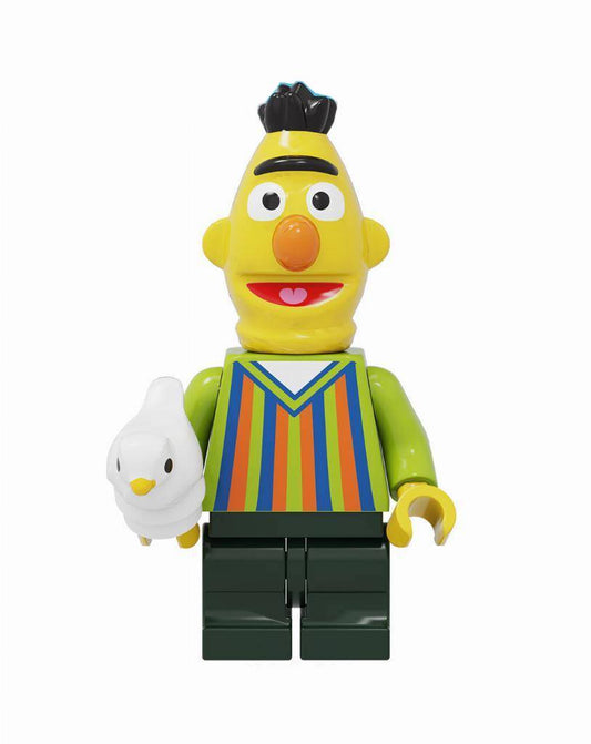 Bert Sesame Street Custom Minifigure
