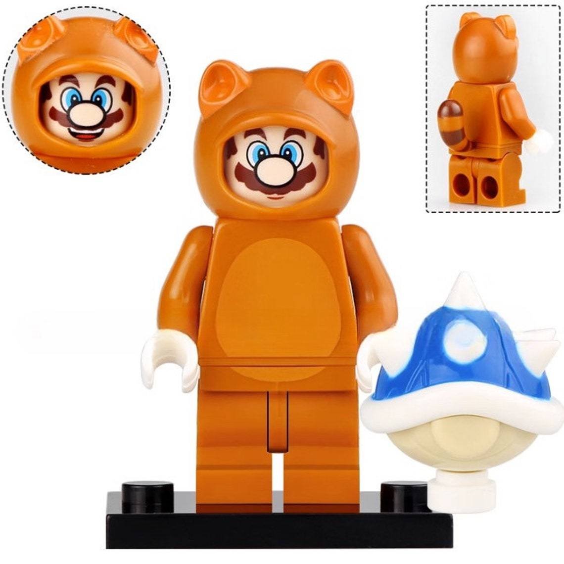 Tanooki Mario from Super Mario Minifigure – TMF Figs