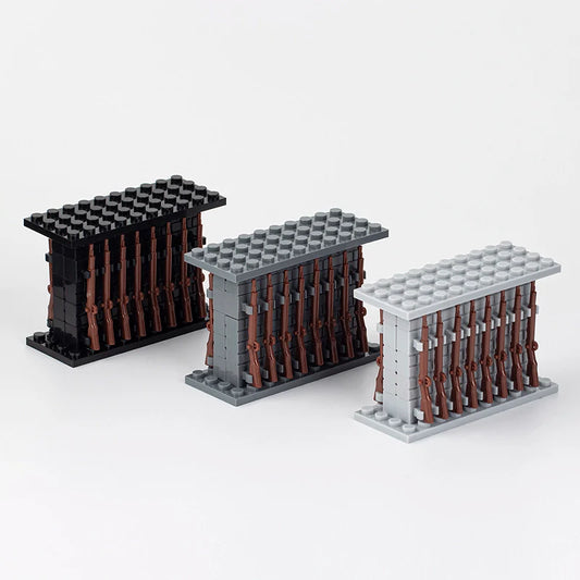 Weapon Rack Custom MOC Accessory Set