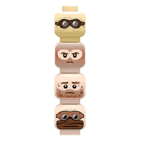 Minifigure Heads Custom Accessory