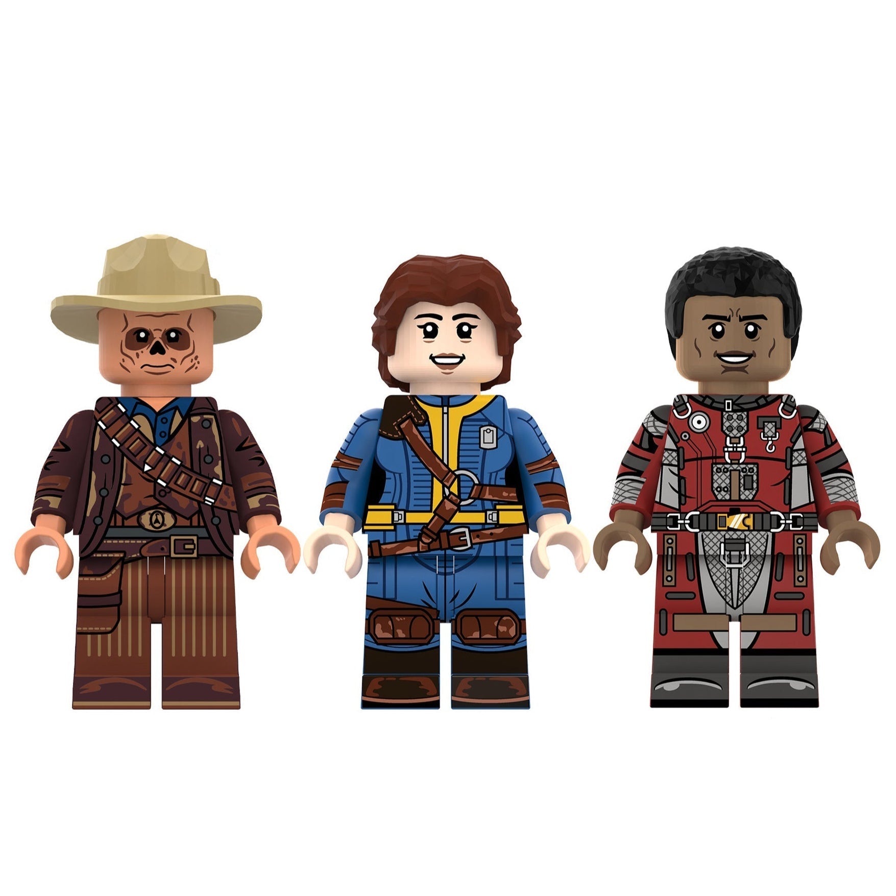 Fallout Characters Bundle Custom Fallout Minifigure – TMF Figs
