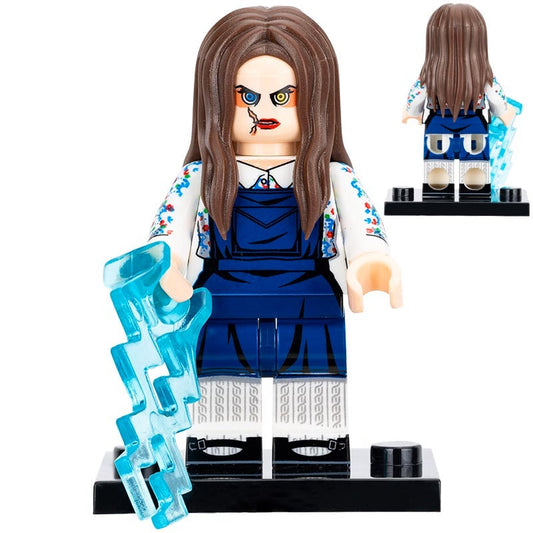 Lilly D'Abo from Late Night With The Devil Custom Horror Minifigure