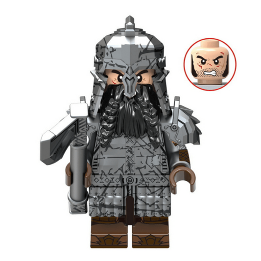 Dwarven Warrior custom Lord of the Rings Minifigure